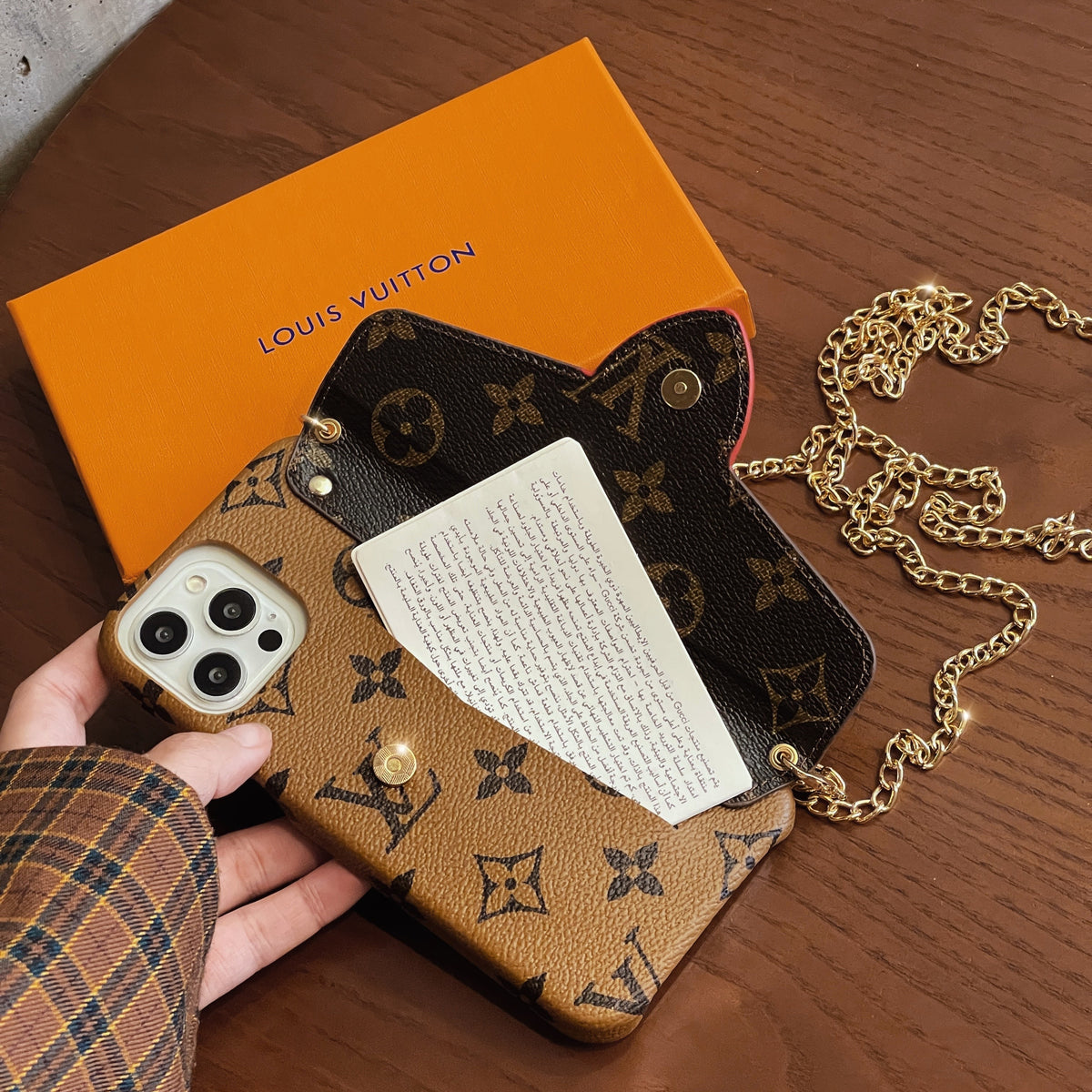 CrossBody Card Holder iPhone Case - product view 8