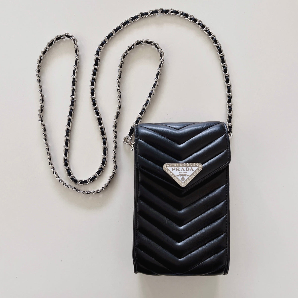 Crossbody Leather Phone Bag - product view 5