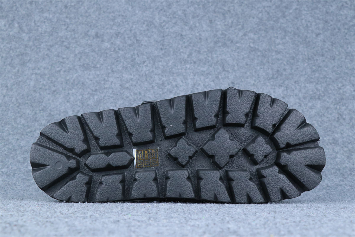 Prada Leather Dual-Buckle Slide Sandals - product view 3