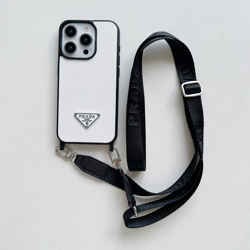 Crossbody Leather iPhone Case - product view 1