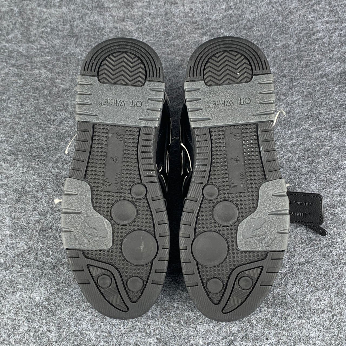 Off-White Out of Office Sneakers 'Sartorial Stitching Black' - product view 5