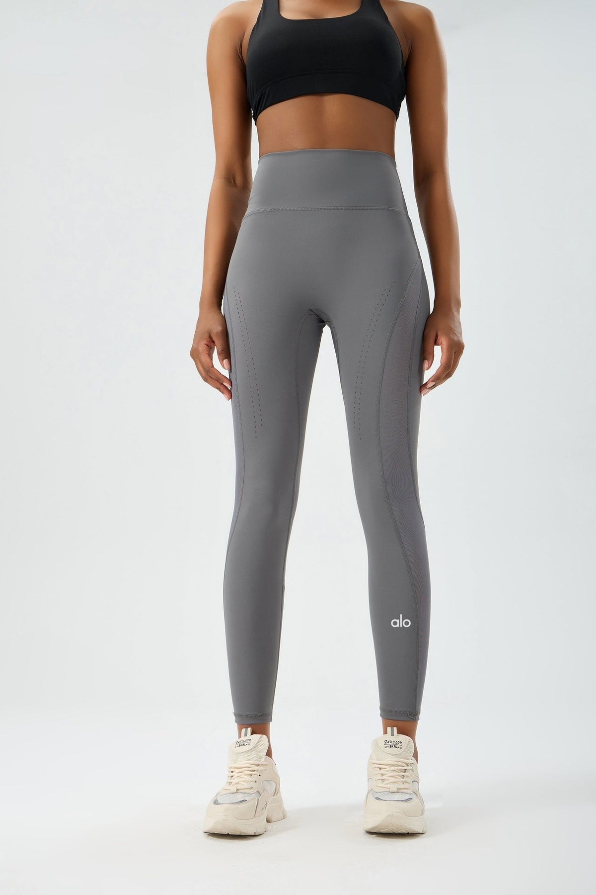 zalo3111   Women's Spring and Autumn Breathable Mesh Yoga Pants, High Waist Tight Waist, Sports yoga set Clothing