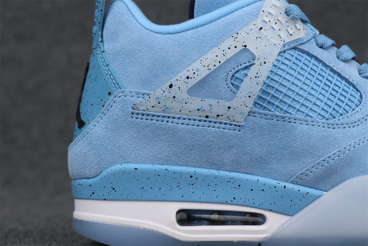 Air Jordan 4 Retro 'UNC Football' PE Sneakers - product view 6