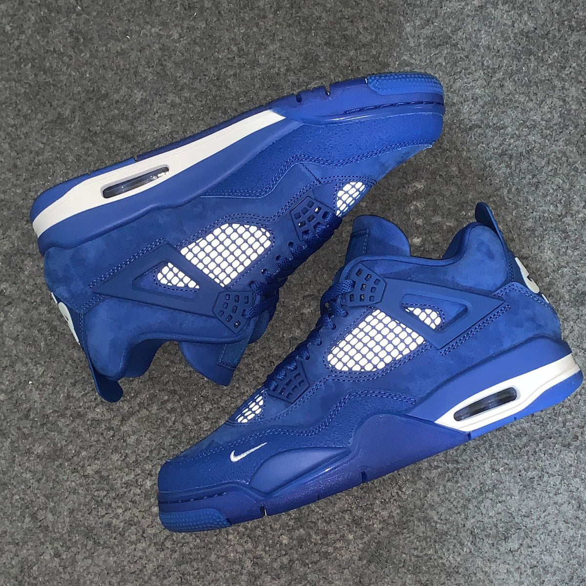 (Custom) Jordan 4 Retro OG SP Brick by Brick "Blue" Sneakers - product view 8
