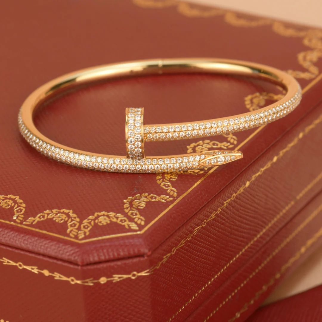 Juste un Clou Pavé Diamond Yellow Bracelet - product view 1