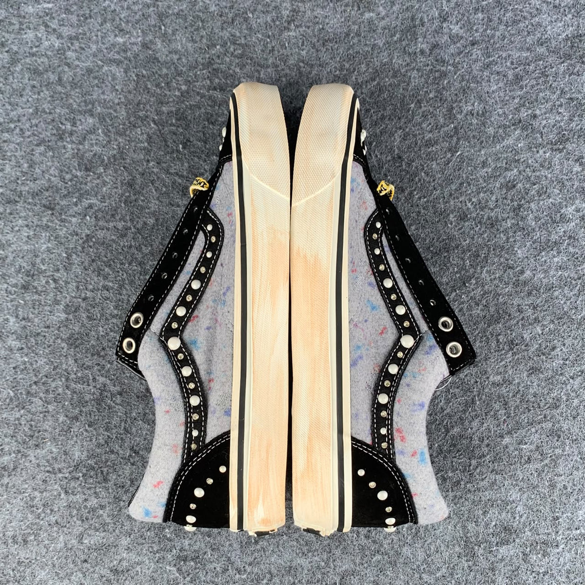 SATOSHI NAKAMOTO x Vans Old Skool Reissue 36 Sneakers 'Speckled Moving Blanket Grey' - product view 4