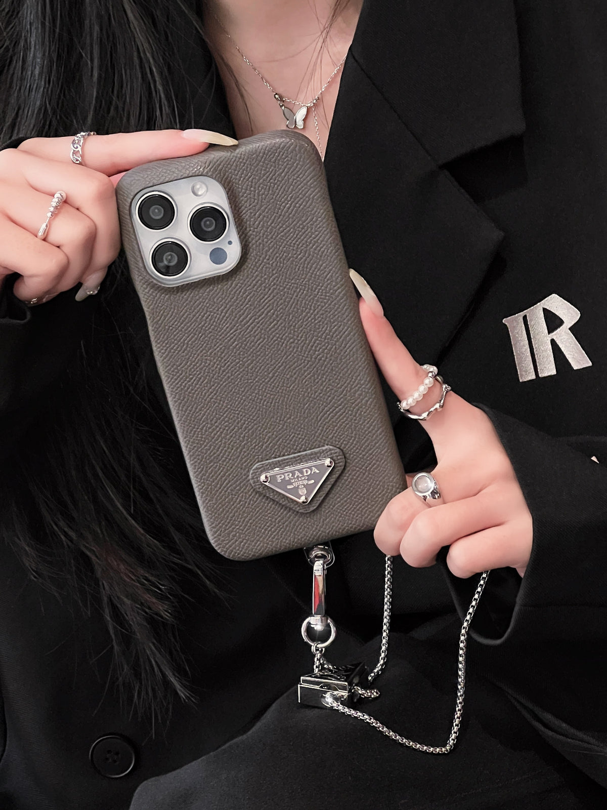 Leather Crossbody iPhone Case - product view 6