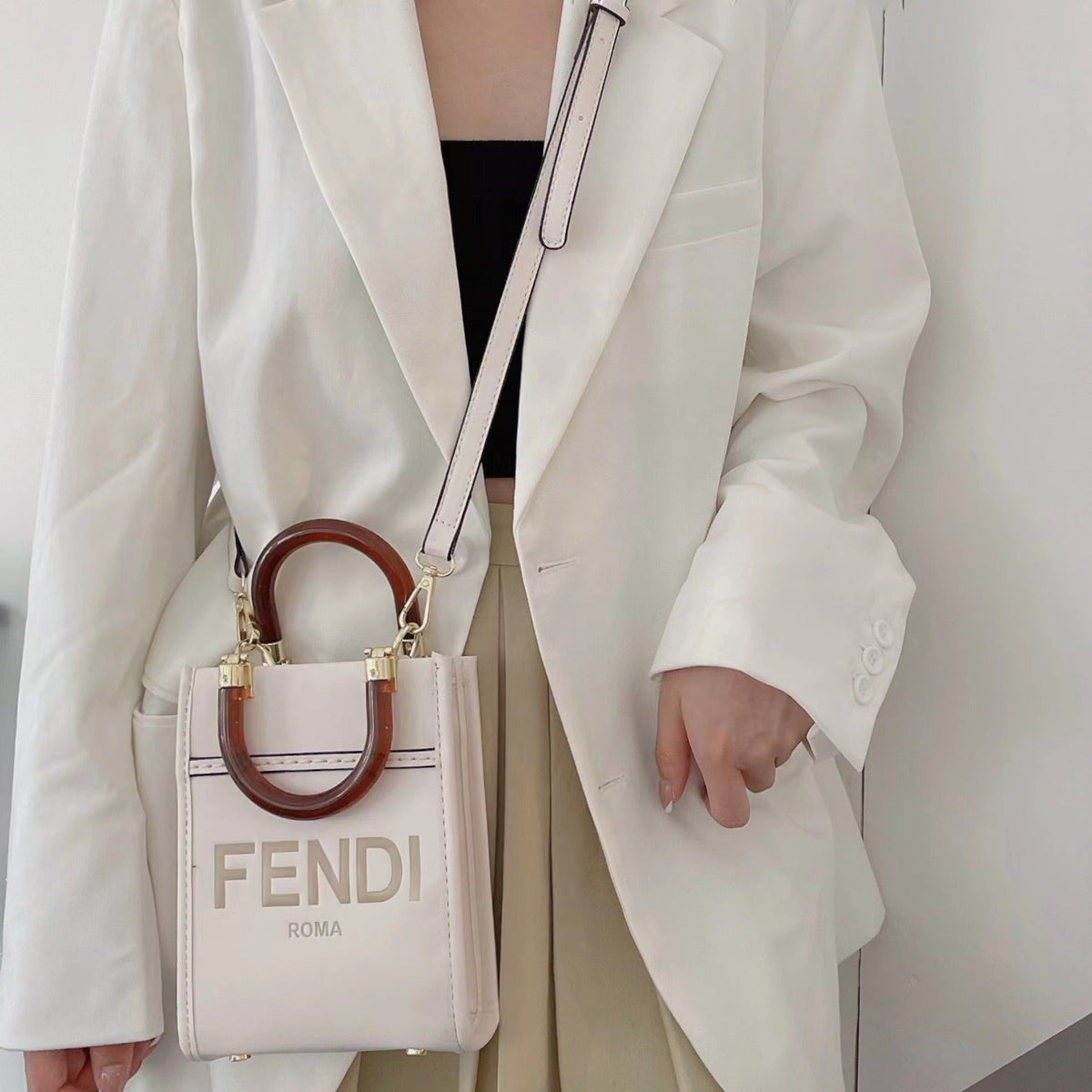 Classic Tote Bag With Crossbody - product view 16