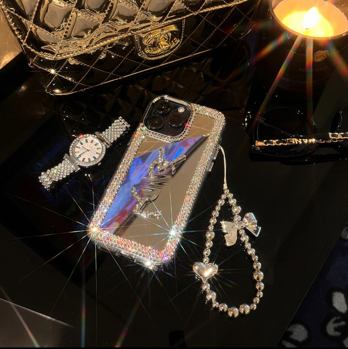 Glamorous Beauty Mirror iPhone Case - product view 7