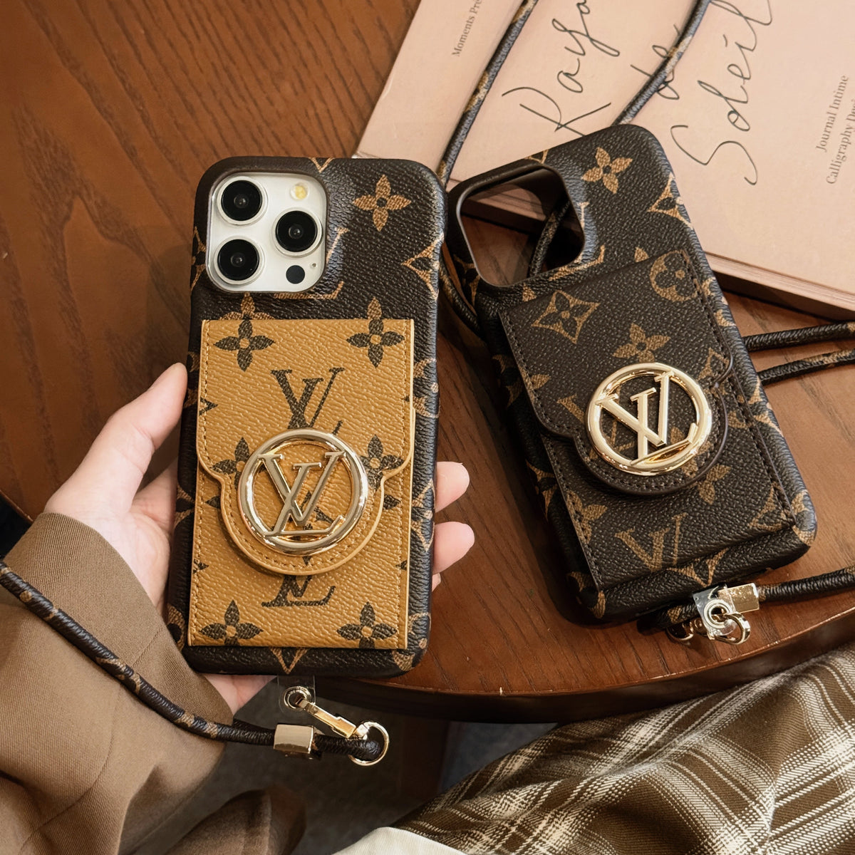 Card Holder Chain iPhone Case - product view 1