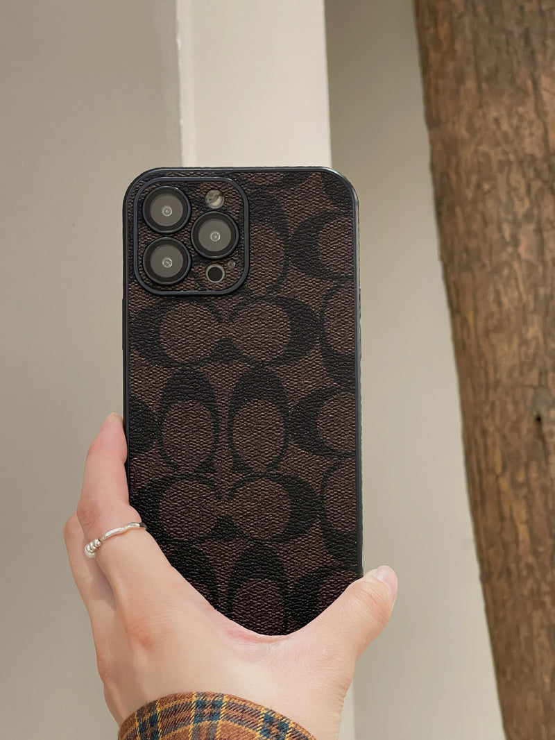 Classic iPhone Case Brown -QB240402 - product view 2