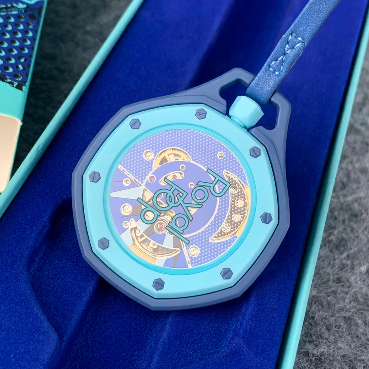 AP x Swatch Royal Pop Watch 'Lan Ba' - product view 4