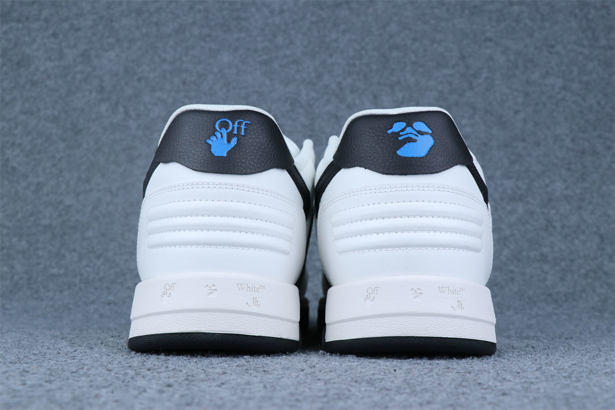 Off-White Out of Office Sneakers 'Black White Blue' - product view 14