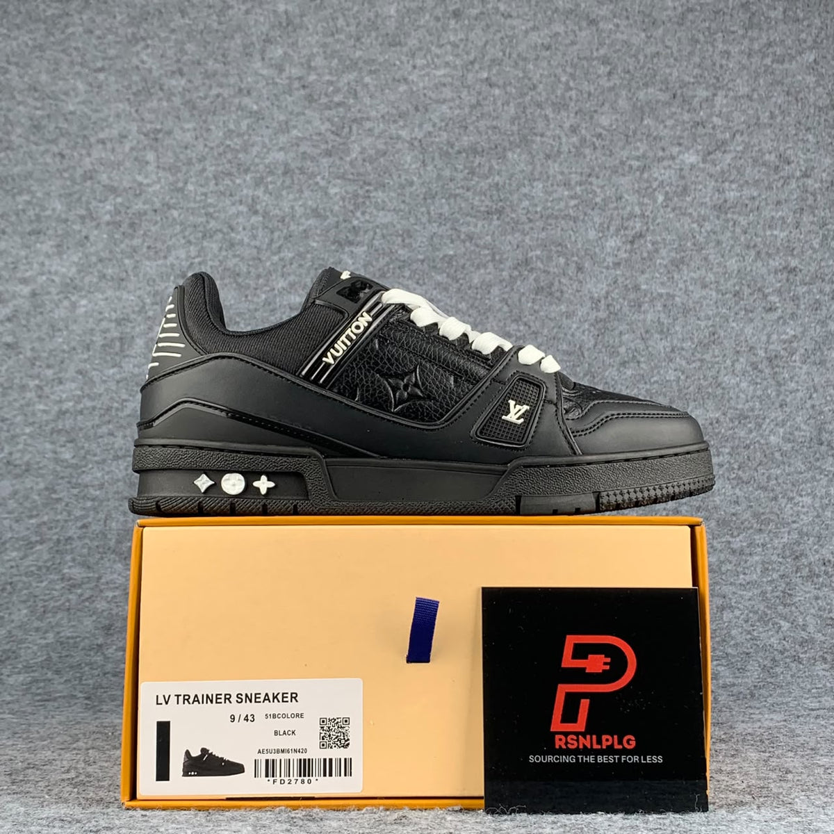 LV Trainer 'Embossed Monogram Black' (B-Grade Version) Sneakers - product view 1