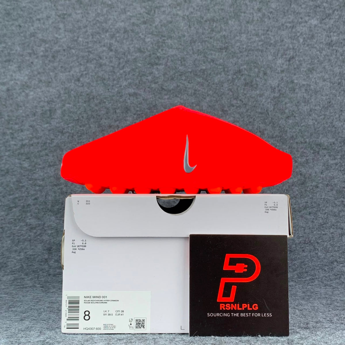 Nike Mind 001 Mule 'Solar Red' - product view 1