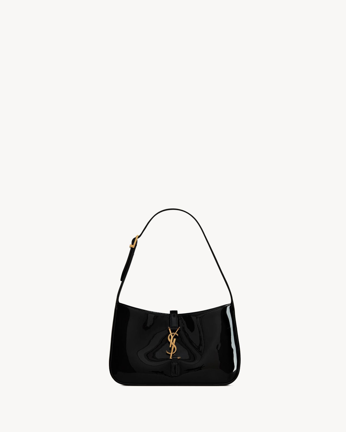 Saint Laurent Le 5 à 7 Patent Leather Hobo - product view 5