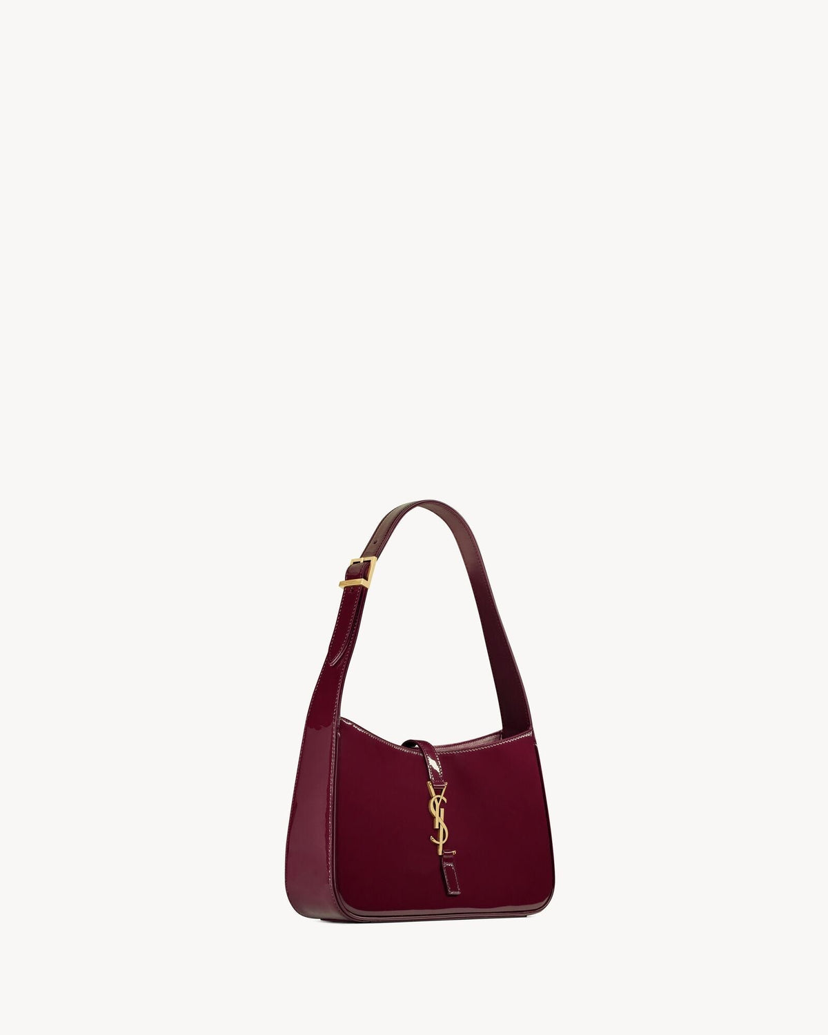 Saint Laurent Le 5 à 7 Patent Leather Hobo - product view 4