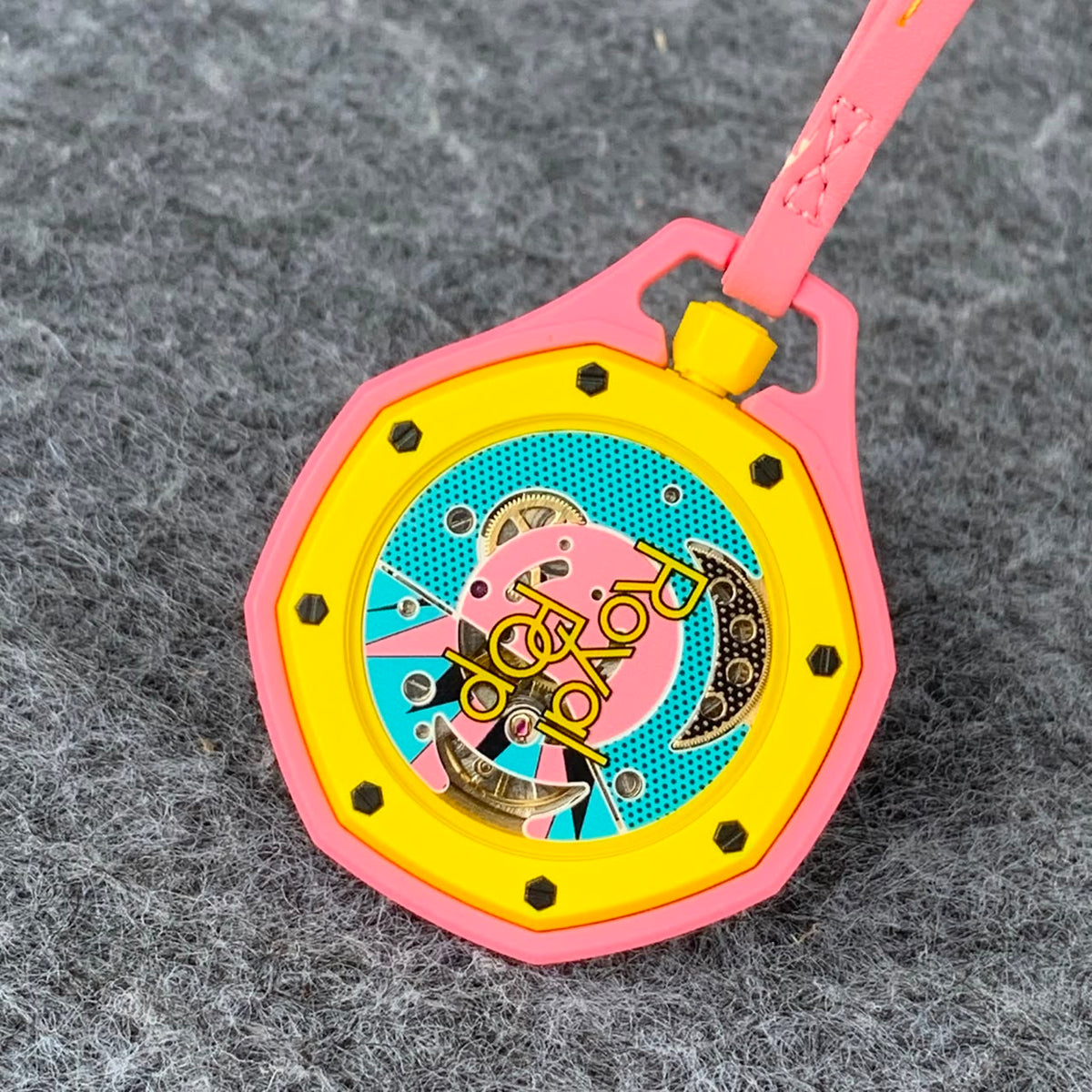 AP x Swatch Royal Pop Watch 'OTG ROZ' - product view 3