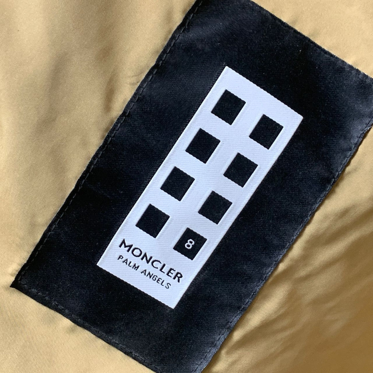 Moncler x Palm Angels Rodman Short Down Jacket 'Black' - product view 8