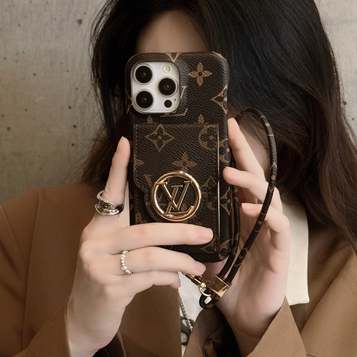 Card Holder Chain iPhone Case - product view 2