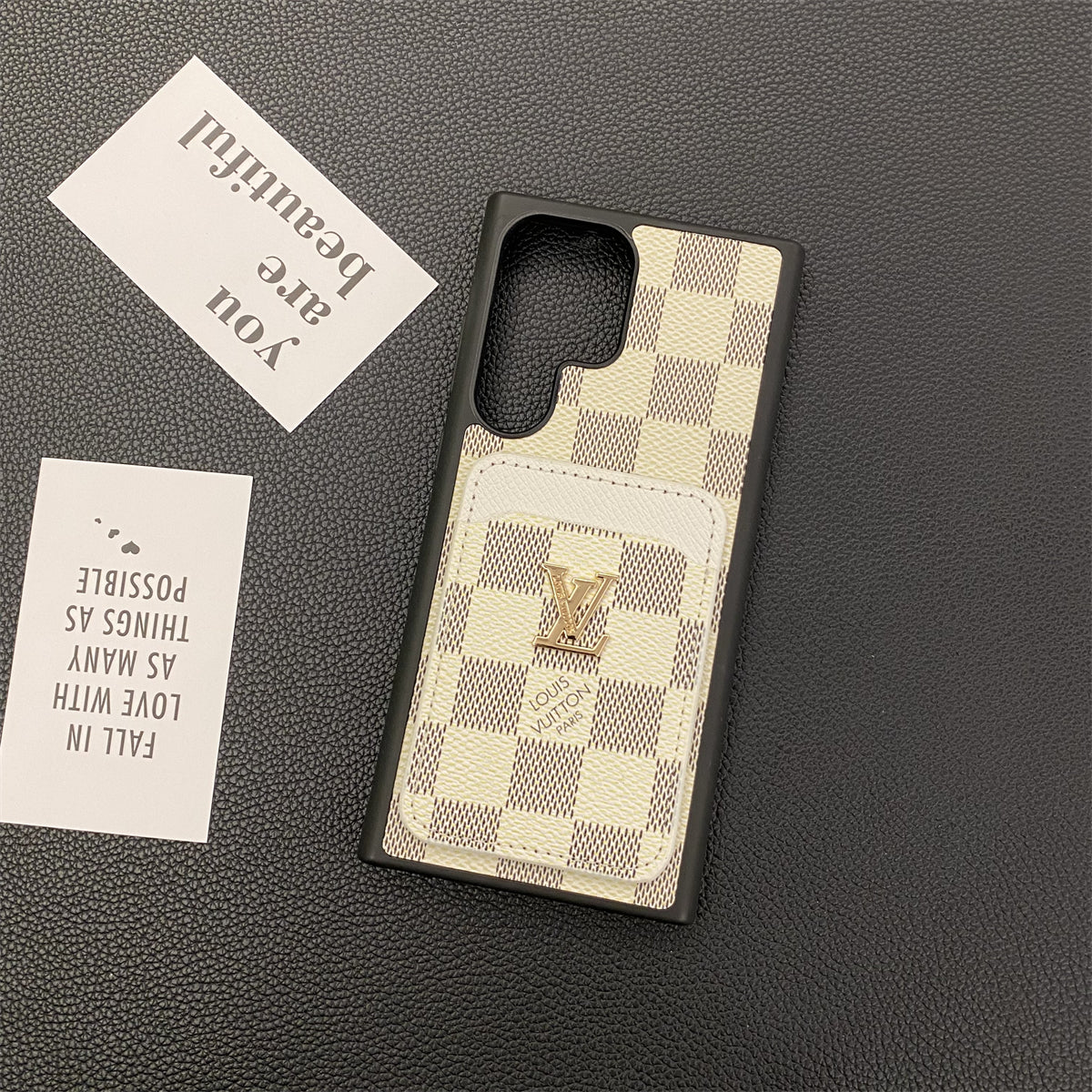 SAMSUNG GALAXY PETITE MALLE PHONE CASES CARD HOLDER MONOGRAM CANVAS - product view 6