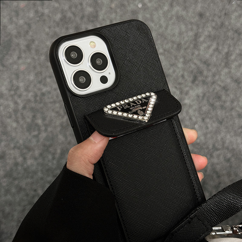 Crossbody Leather iPhone Case - product view 6