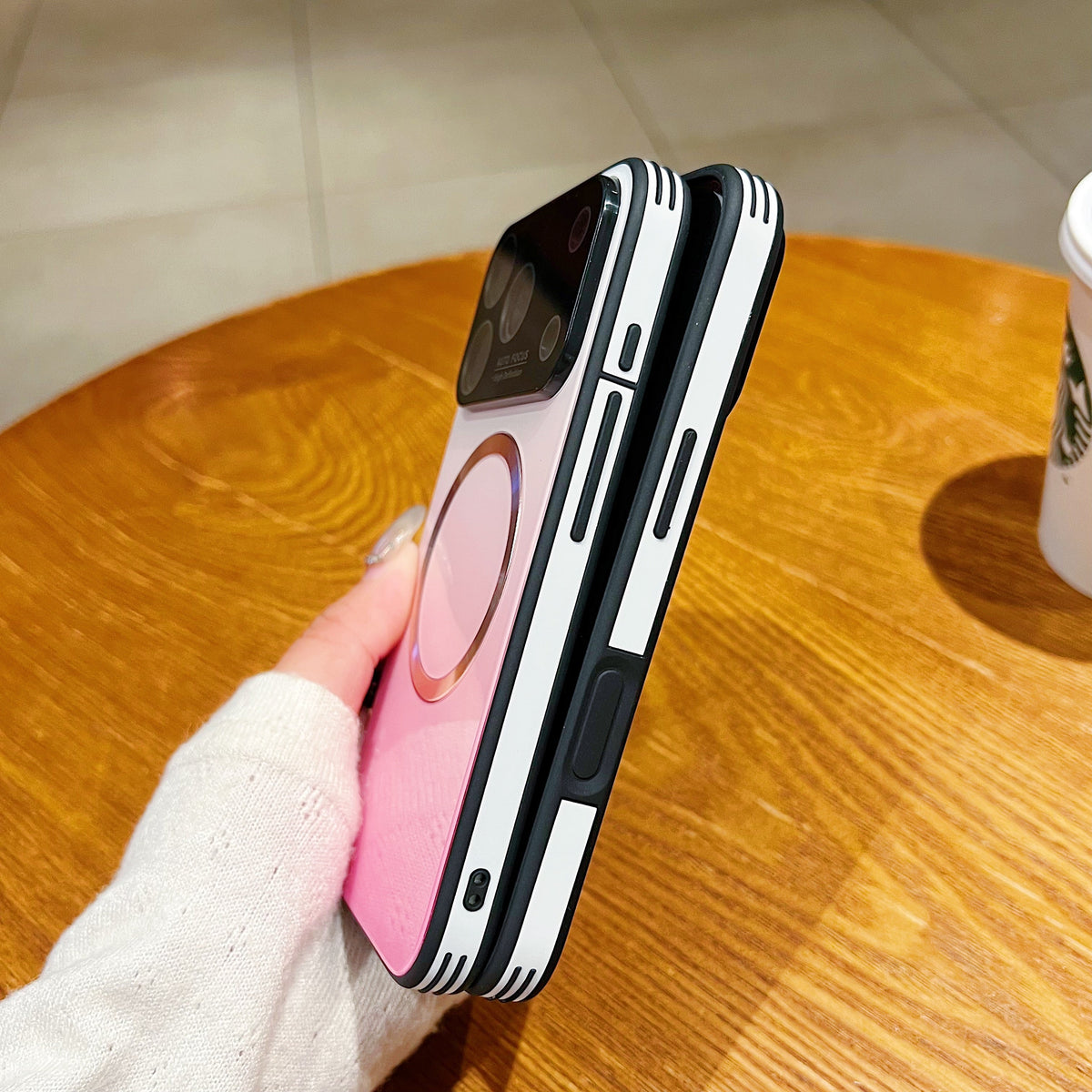 MagSafe Magnetic Gradient Phone Case with Lens Protection - product view 15