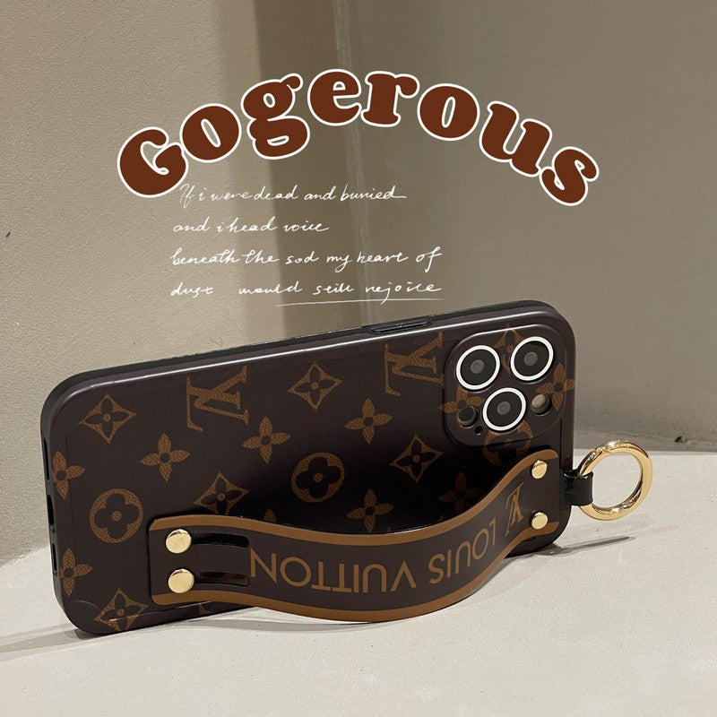 Brown Wristband iPhone Case - product view 7