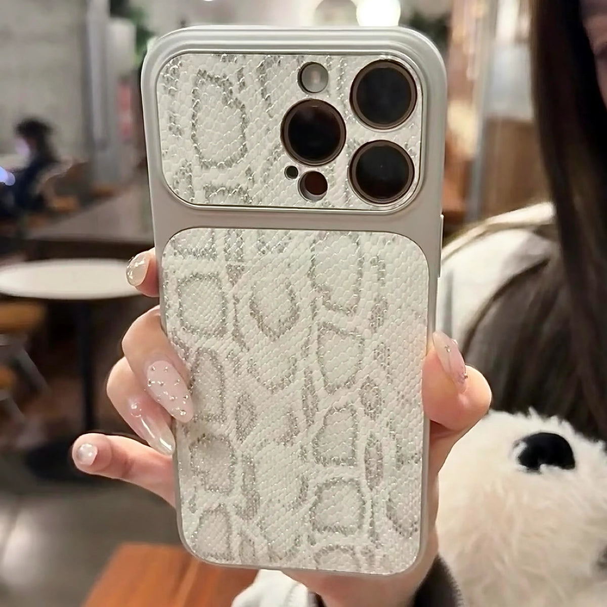 Snake Skin Texture iPhone Case - product view 4