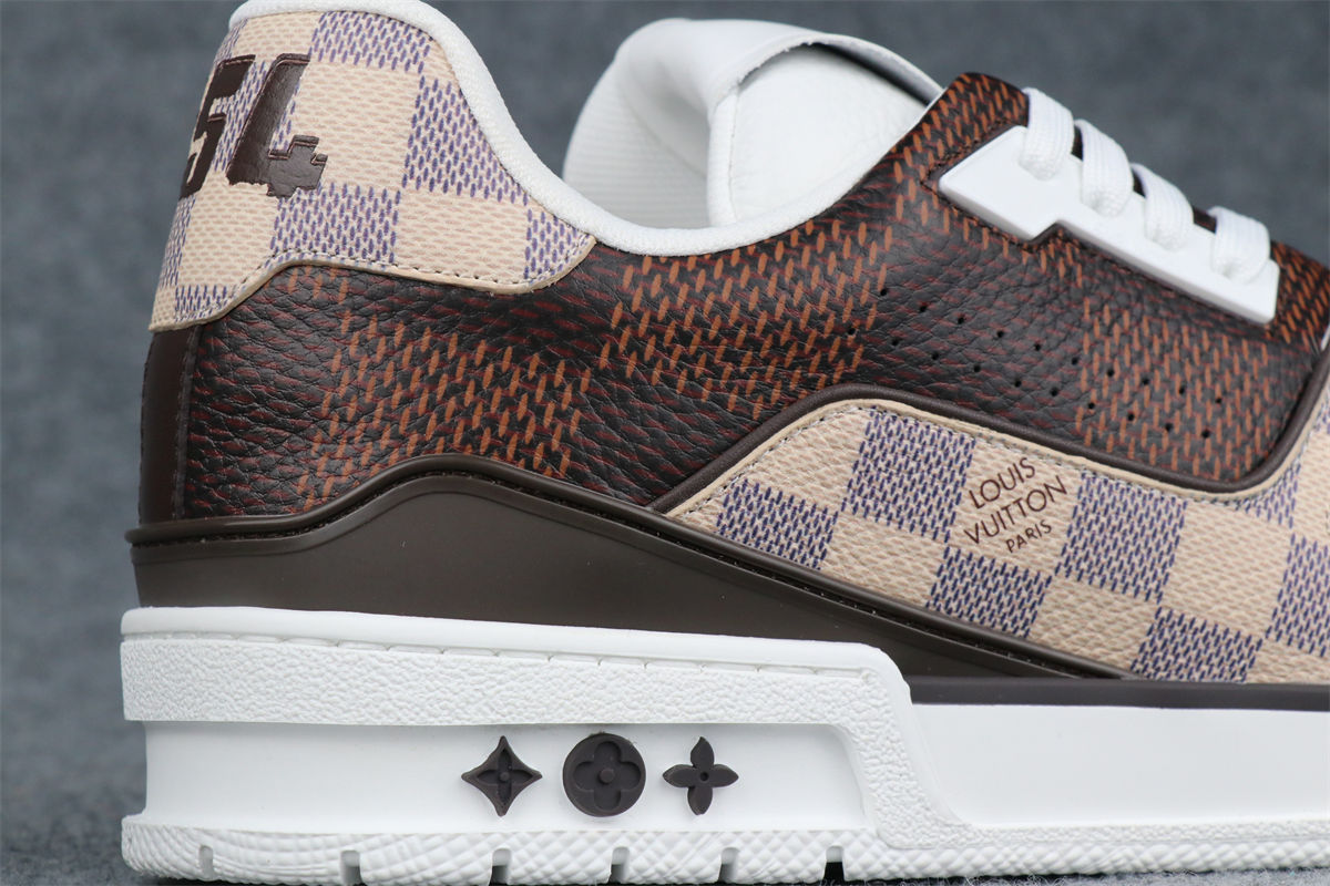 LV Trainer #54 Damier Ebene Multi Sneakers - product view 7