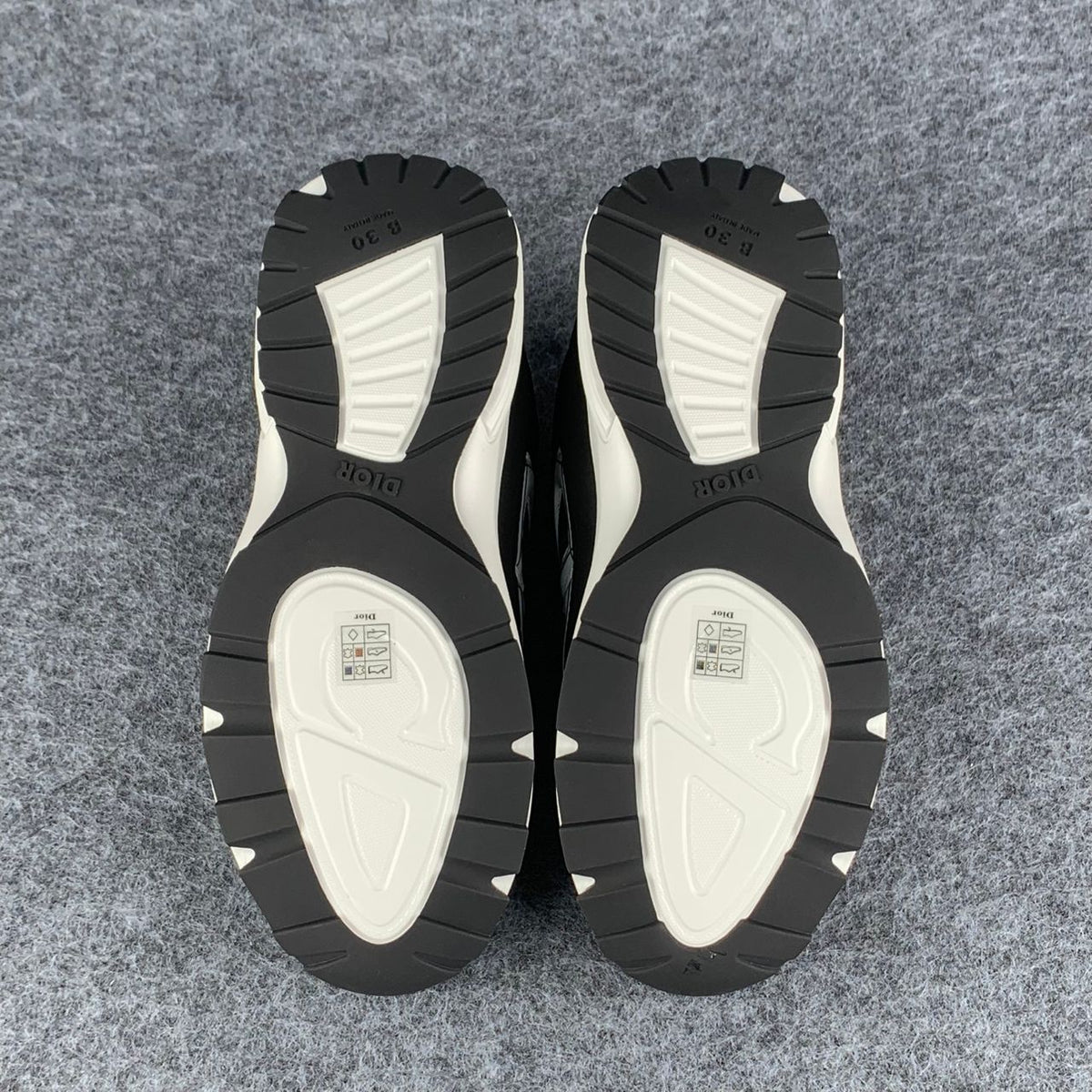 Dior B30 'Reflective CD30 Sneakers 'Black' - product view 5