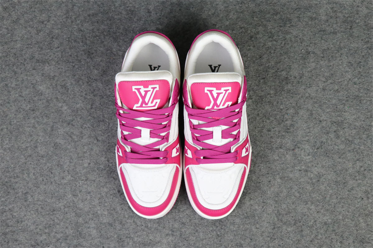 WMNS LV Trainer Sneakers 'Fuchsia' - product view 12