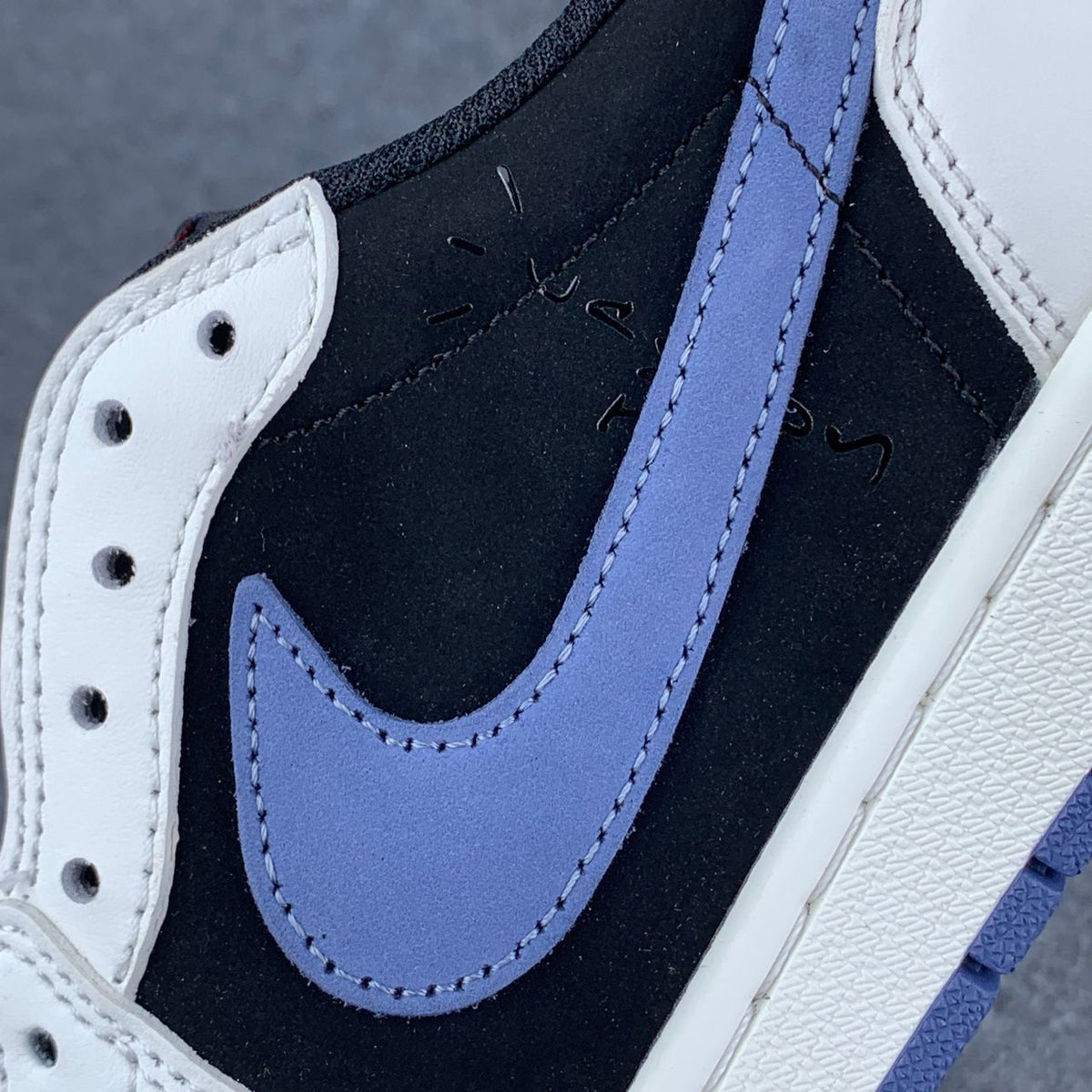 (Custom) Jordan 1 Low OG SP Sneakers 'Deep Navy' - product view 9