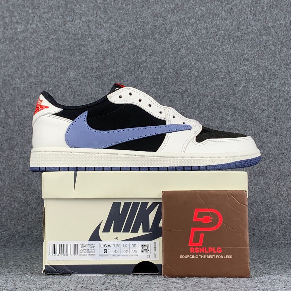 (Custom) Jordan 1 Low OG SP Sneakers 'Deep Navy' - product view 1