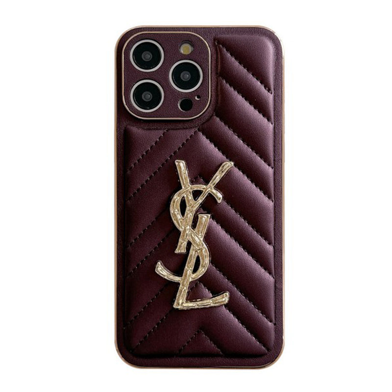 Saint Color Leather iPhone Case - product view 1