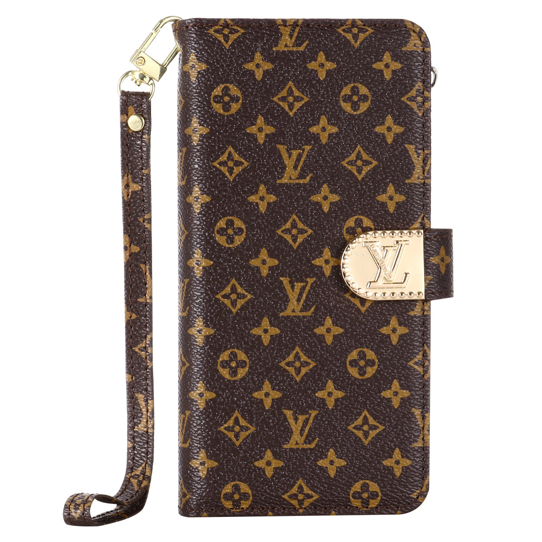 MONOGRAM CANVAS LEATHER WALLET SAMSUNG MOBILE PHONE CASE - product view 8