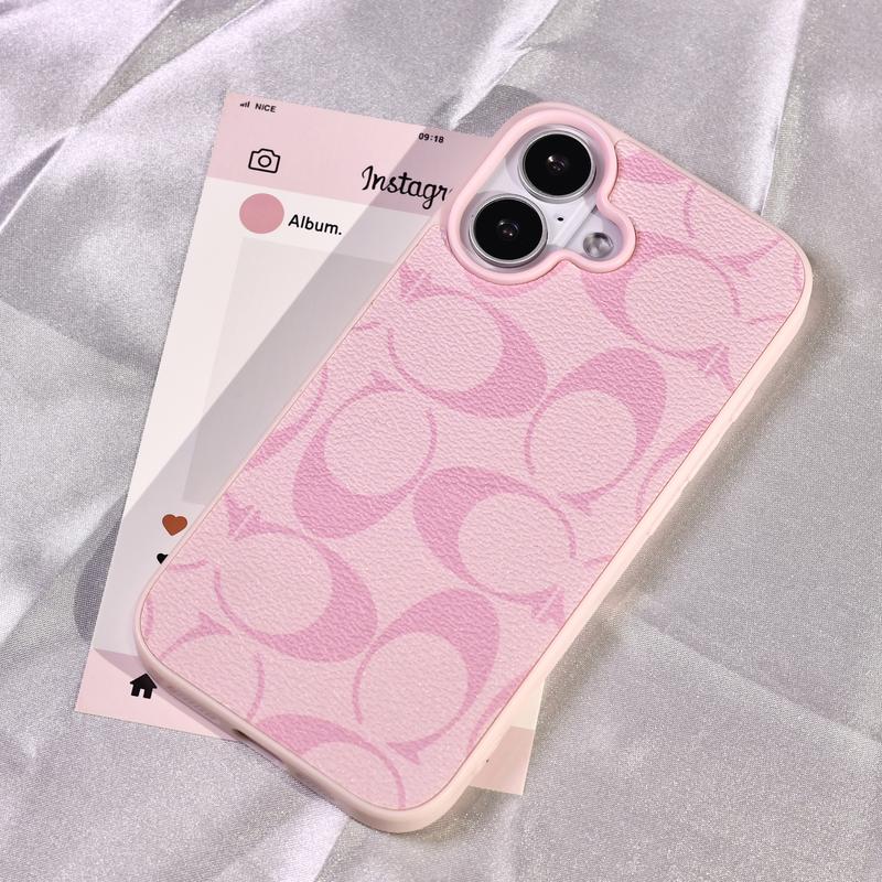 Soft Leather-Texture Protective iPhone Case - product view 5