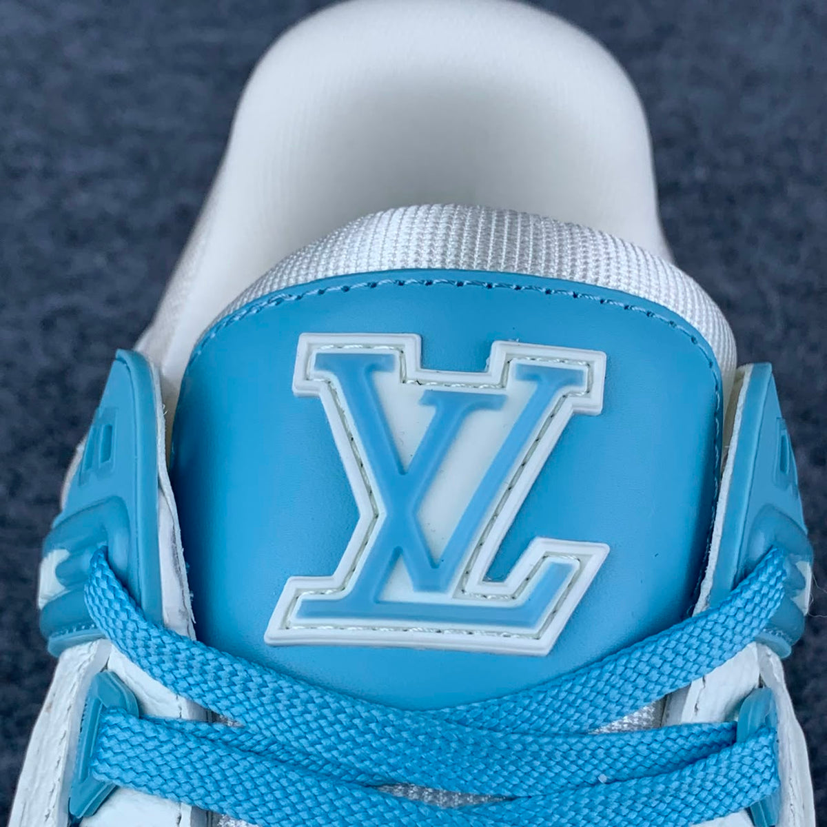 LV Trainer Low Sneakers 'White Sky Blue' - product view 9