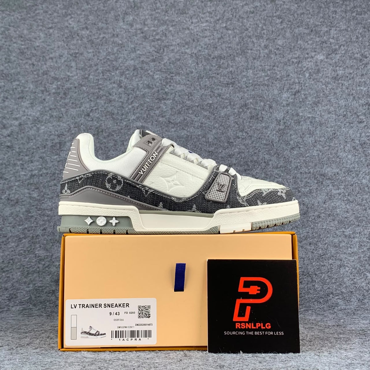 LV Trainer Monogram Denim 'Grey' (B-Grade Version) Sneakers - product view 1