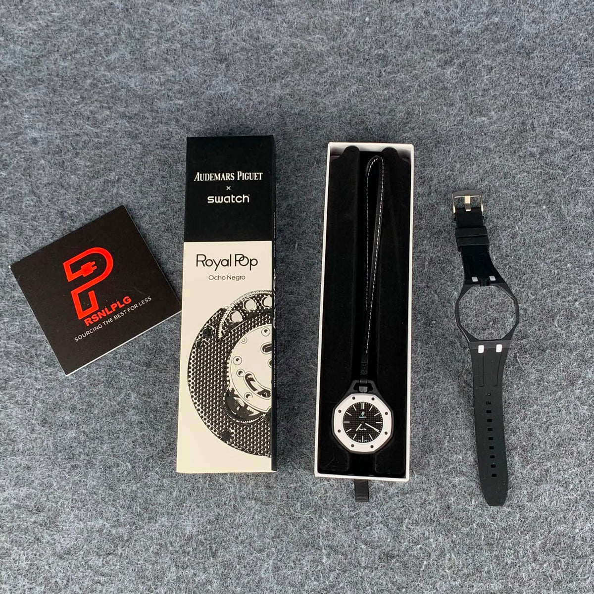 AP x Swatch Royal Pop Watch 'Ocho' - product view 1