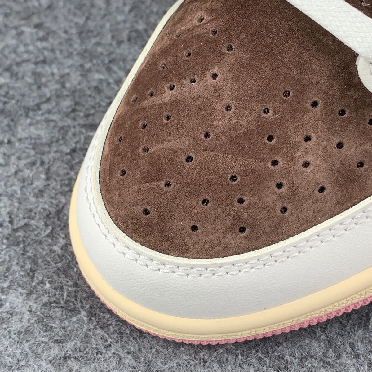 (Custom) Travis Scott x Air Jordan 1 Low OG Wmns Sneakers 'Dark Pony' - product view 7