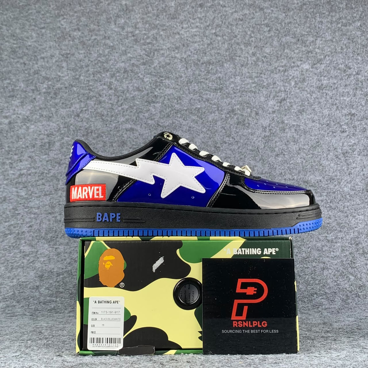 Marvel x Bapesta Sneakers 'Venom' - product view 1