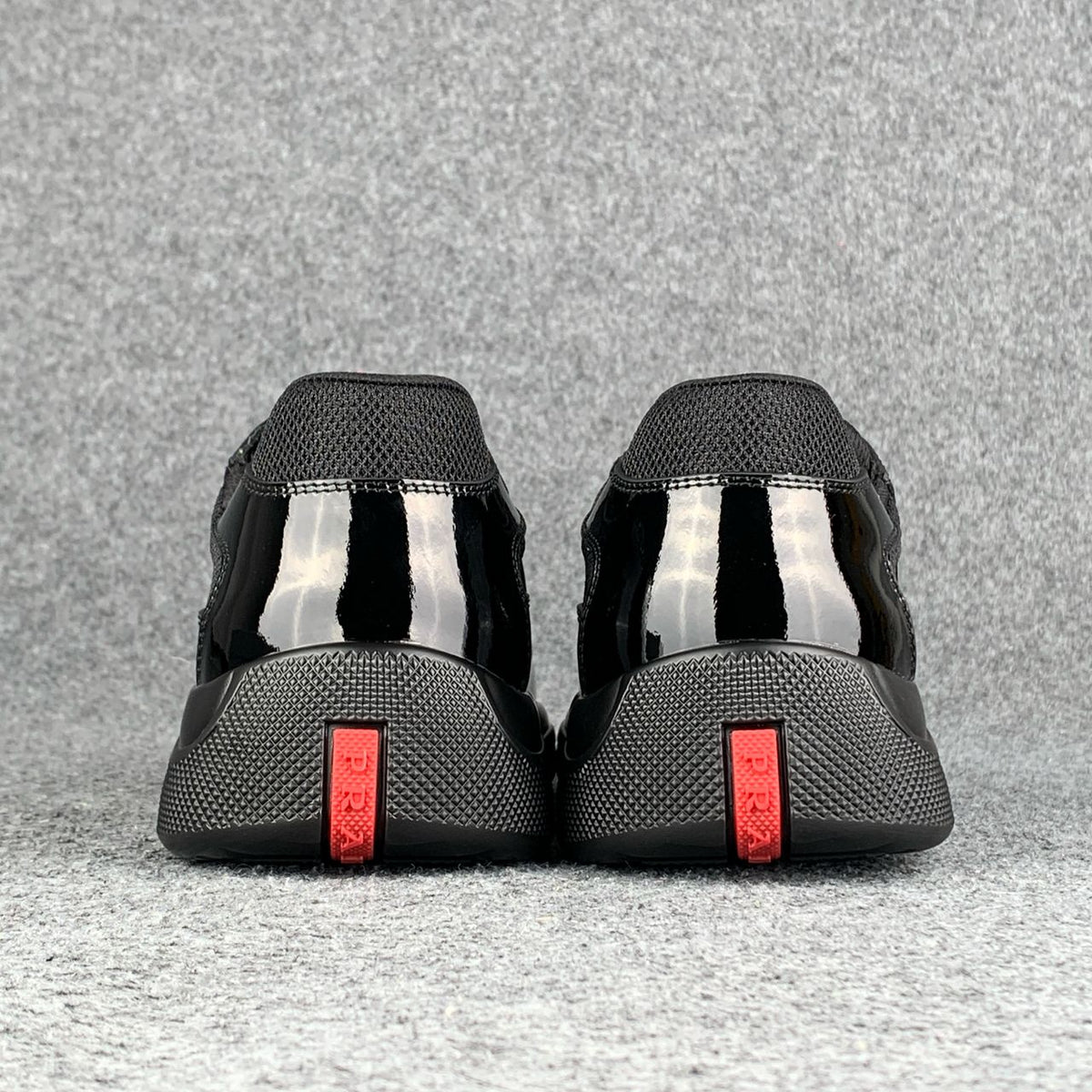 Wmns Prada America's Cup Sneakers 'Black' - product view 6