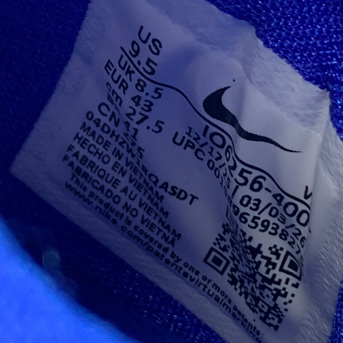 Nike Zoom Kobe 5 Protro Sneakers 'Dodgers' - product view 11