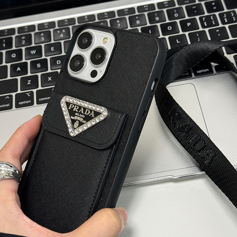Crossbody Leather iPhone Case - product view 7