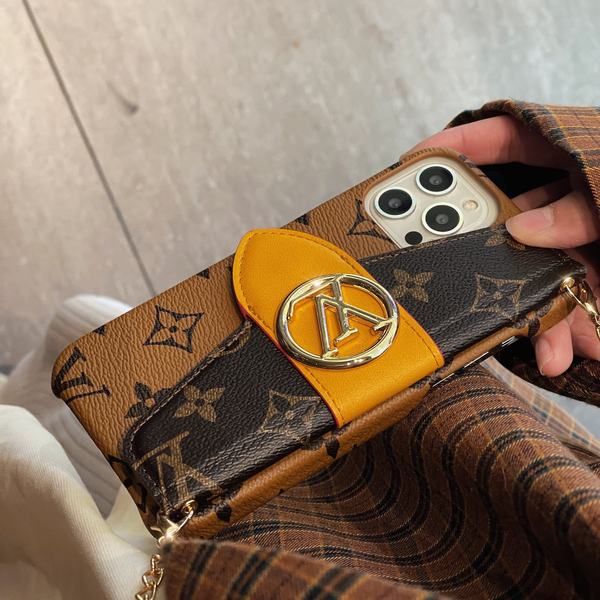 CrossBody Card Holder iPhone Case - product view 4