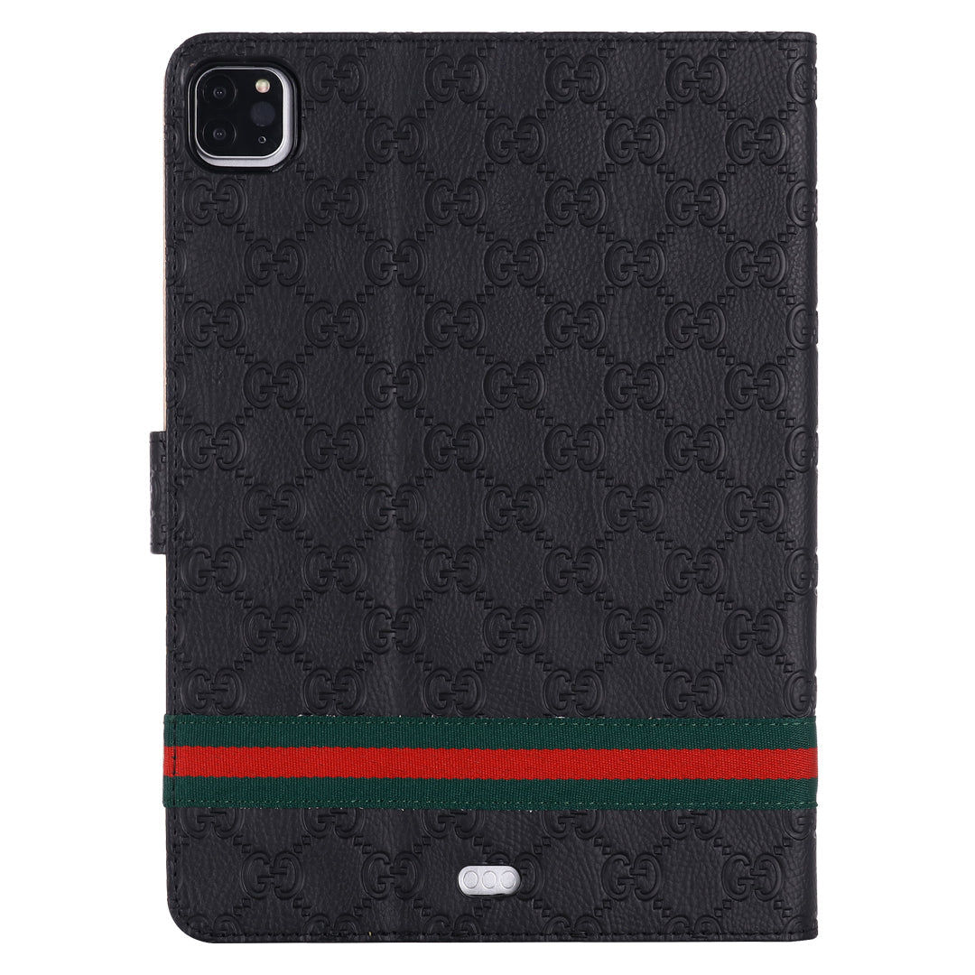 3D Embossing Flip Cover Holster Apple iPad Cases With Stand Function - product view 7