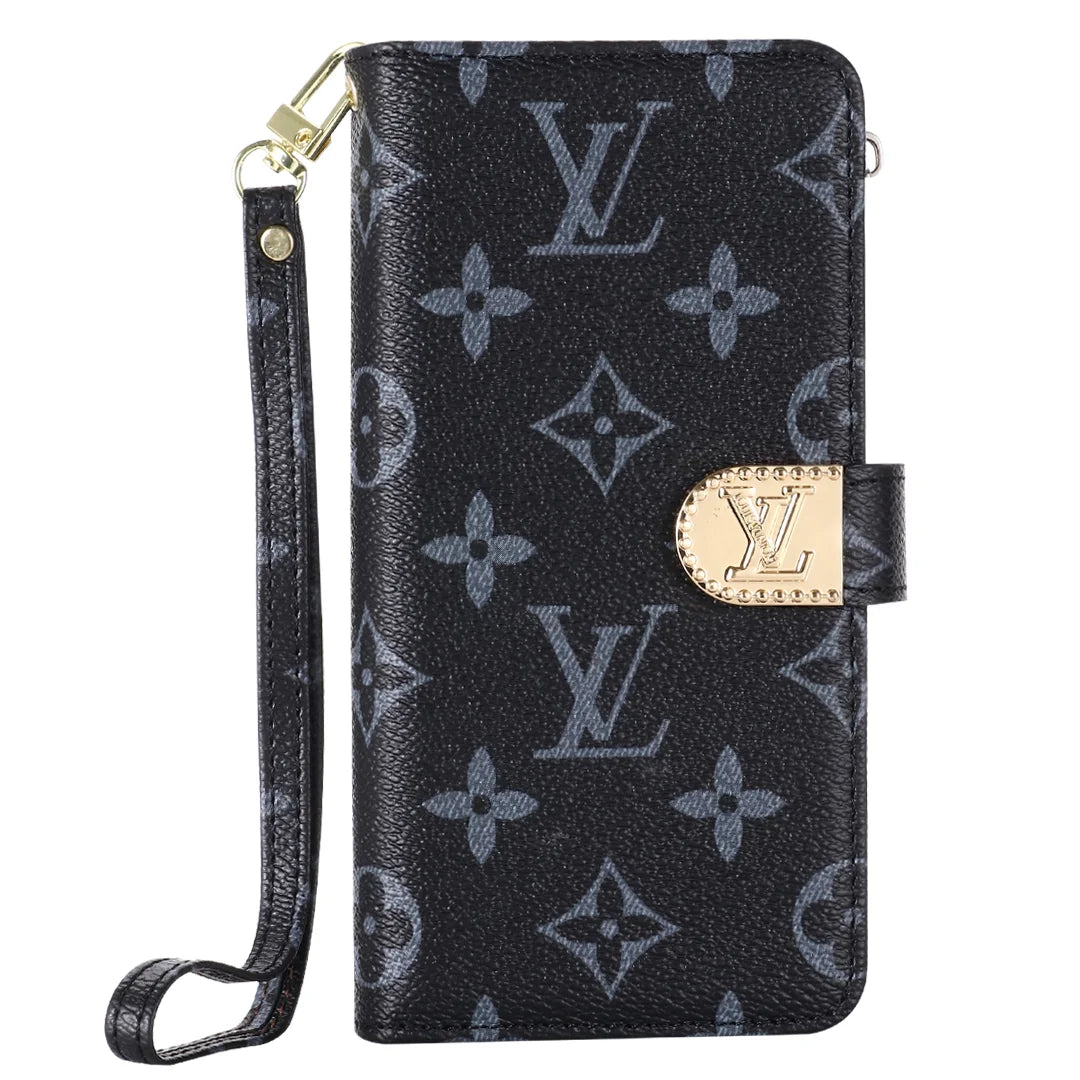 MONOGRAM CANVAS LEATHER WALLET SAMSUNG MOBILE PHONE CASE - product view 10