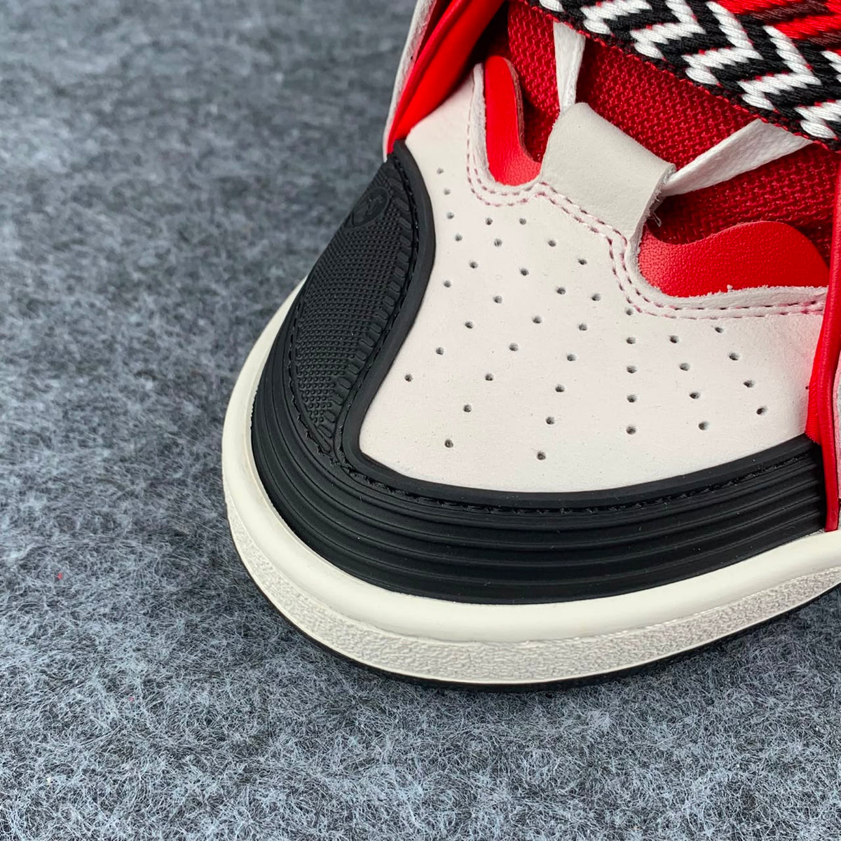 Lanvin Curb Sneakers 'Red White' - product view 7