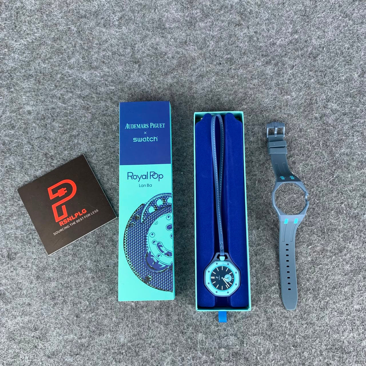 AP x Swatch Royal Pop Watch 'Lan Ba' - product view 1